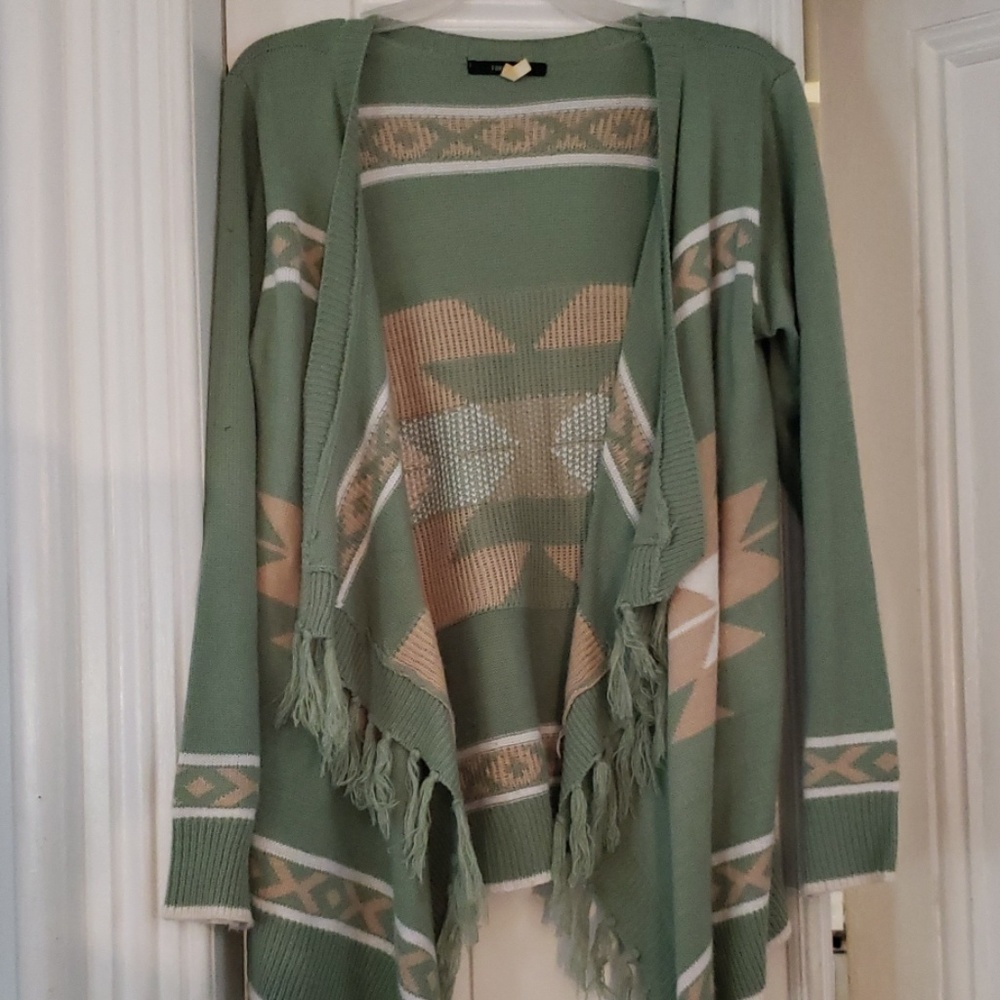 Waterfall cardigan